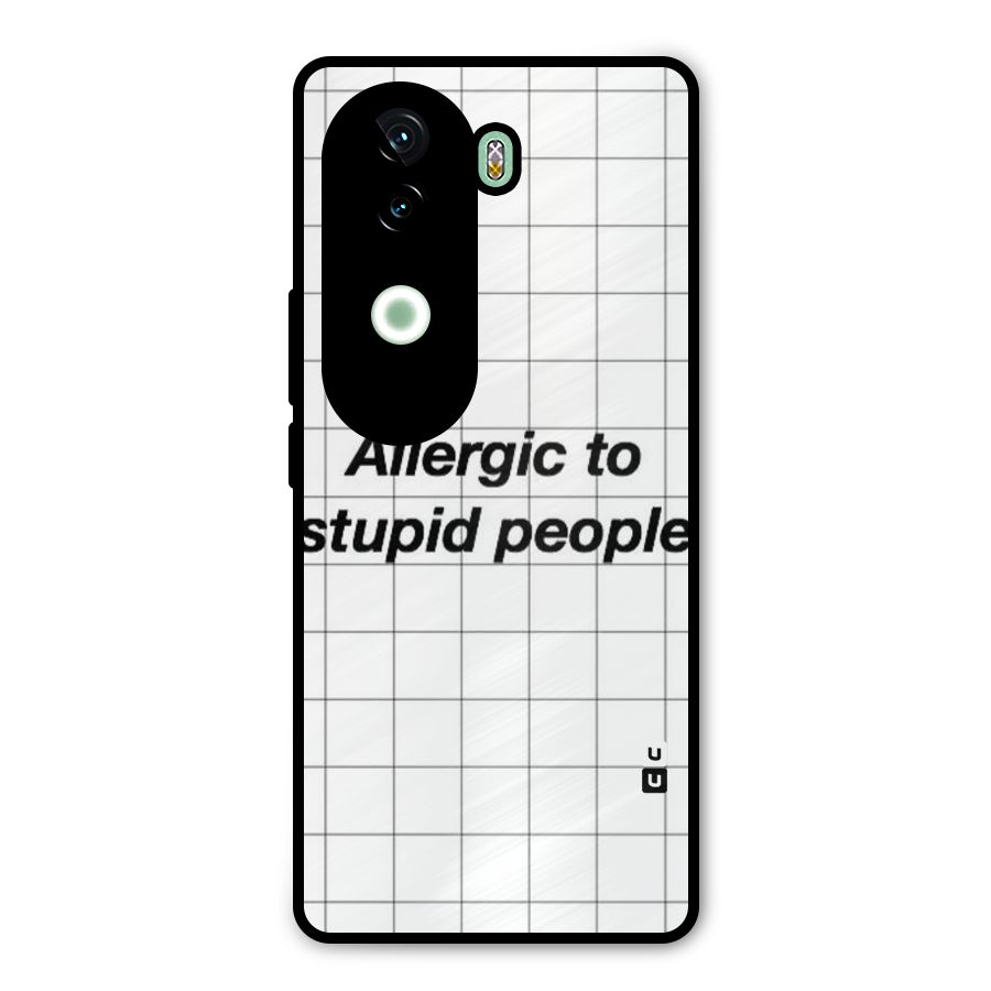 Allergic Metal Back Case for iQOO Z9s