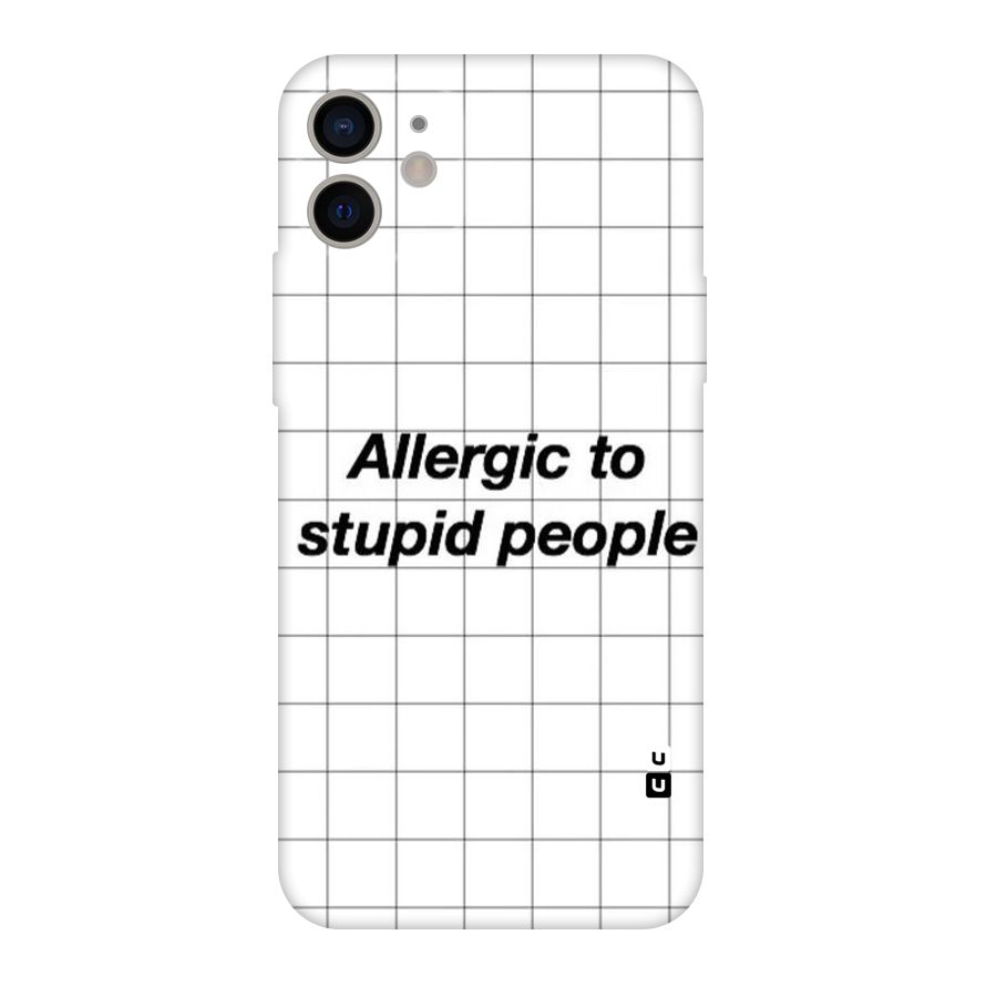 Allergic Original Polycarbonate Back Case for iPhone 11