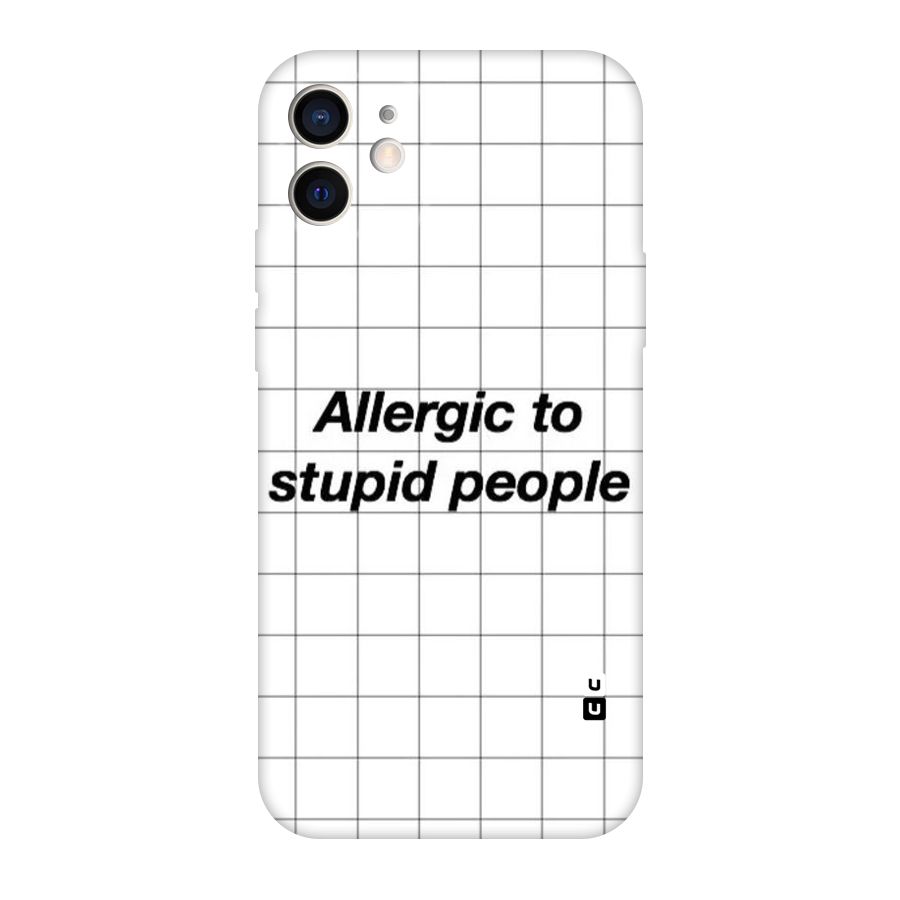 Allergic Original Polycarbonate Back Case for iPhone 12
