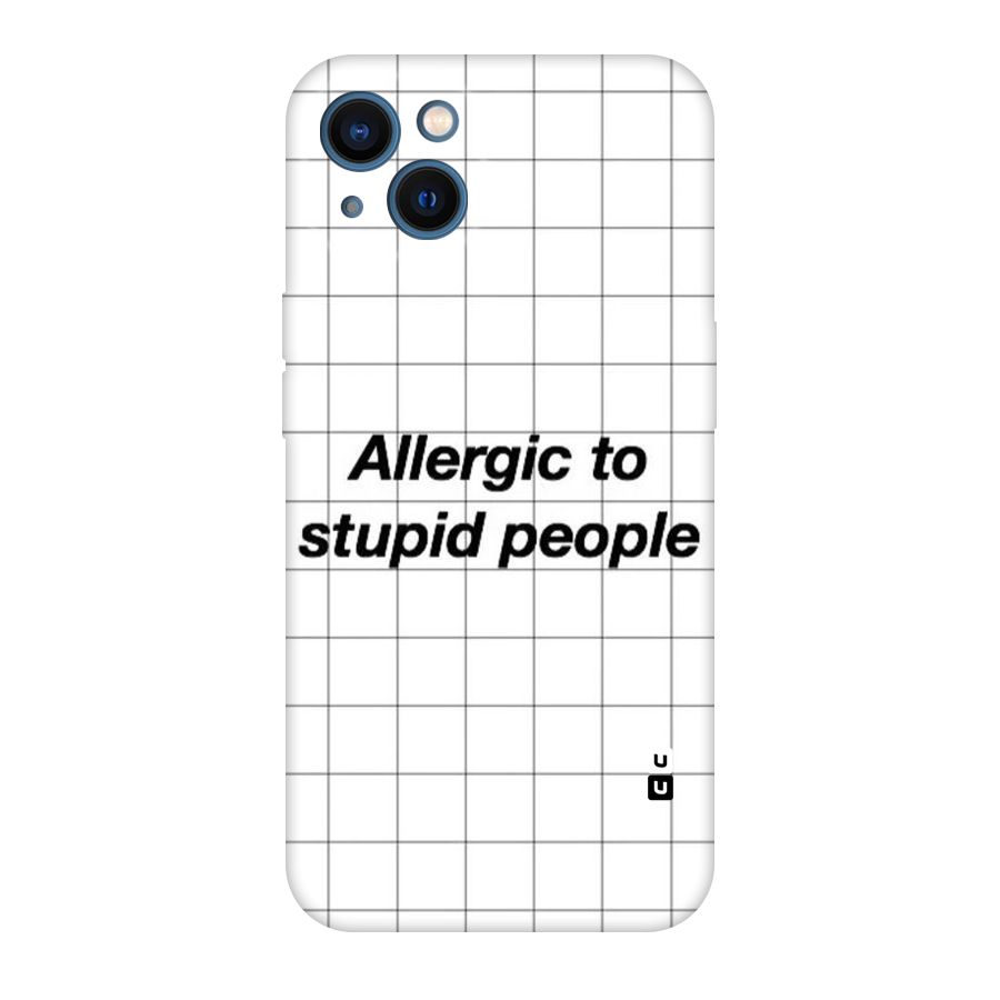 Allergic Original Polycarbonate Back Case for iPhone 13