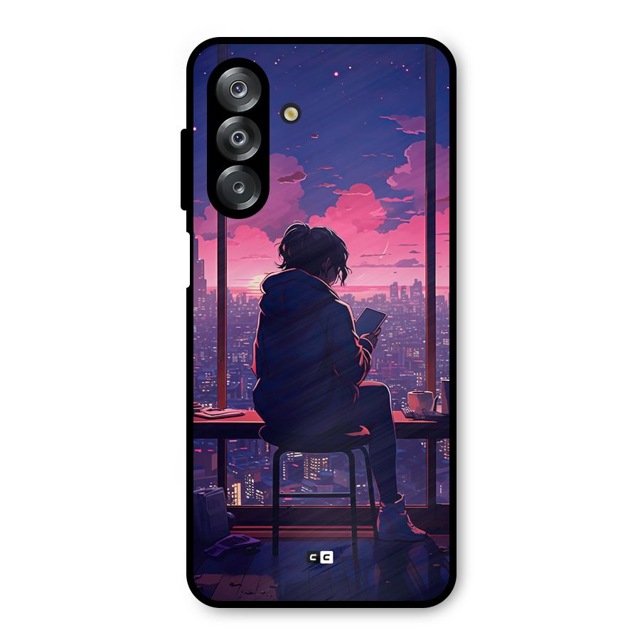 Alone Anime Metal Back Case for Galaxy A26