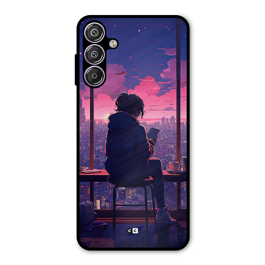 Alone Anime Metal Back Case for Galaxy M15