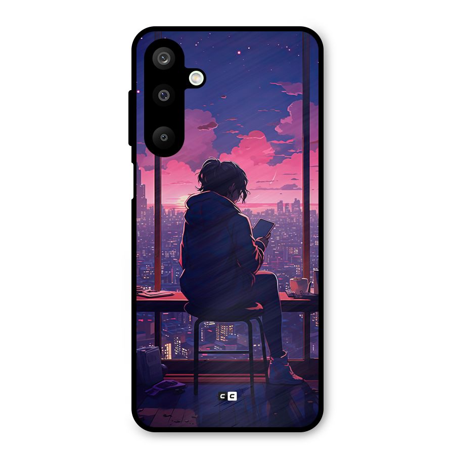 Alone Anime Metal Back Case for Galaxy M16