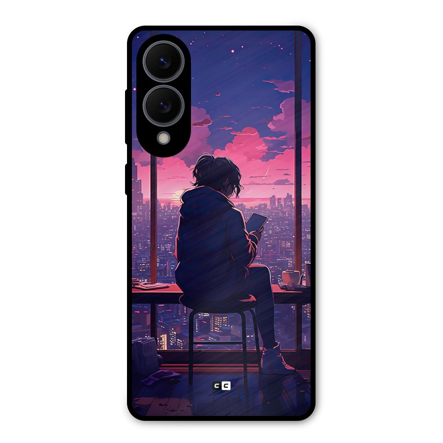 Alone Anime Metal Back Case for Galaxy S25 Edge