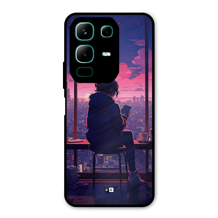 Alone Anime Metal Back Case for Infinix Note 50x