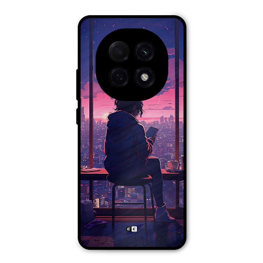 Alone Anime Metal Back Case for Oppo F29 Pro