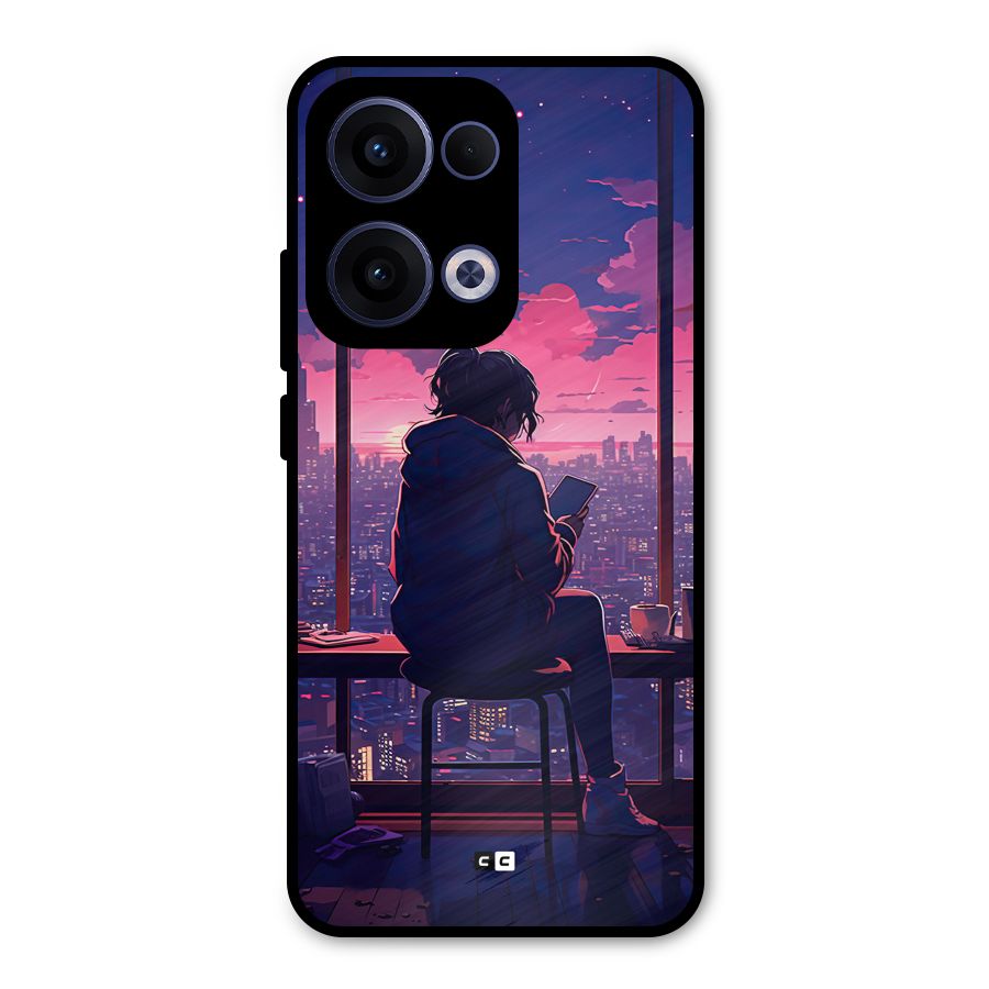 Alone Anime Metal Back Case for Oppo Reno13