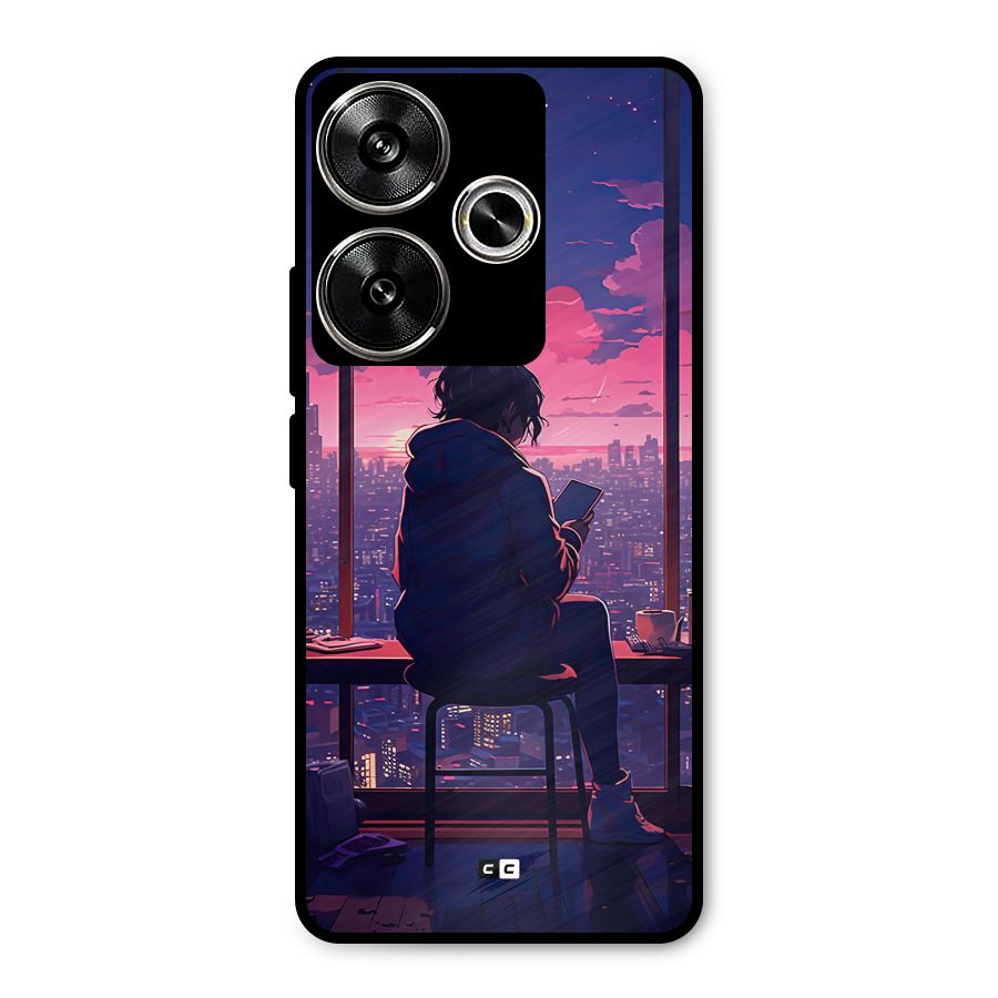 Alone Anime Metal Back Case for Poco F6