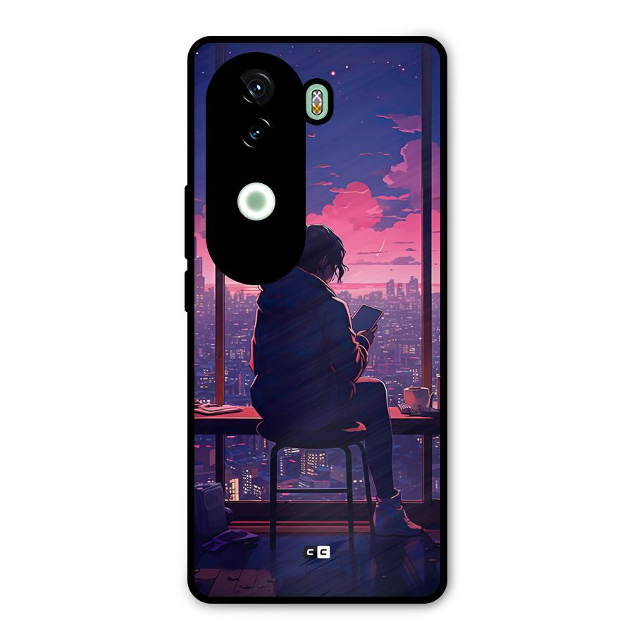 Alone Anime Metal Back Case for iQOO Z9s