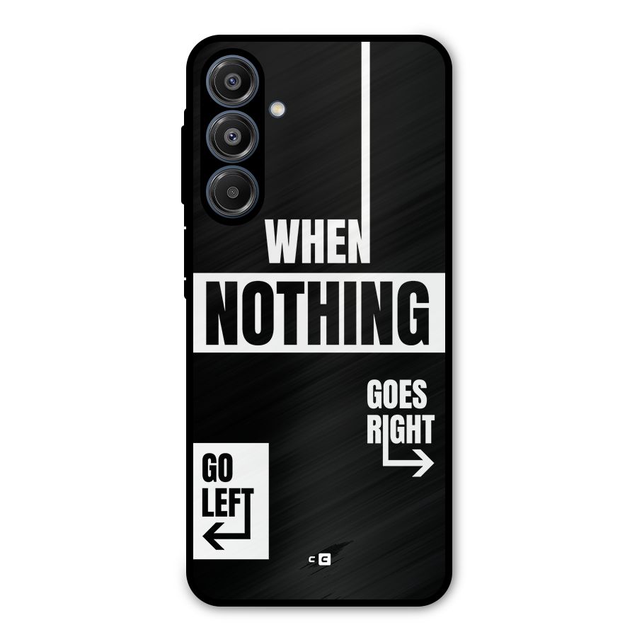 Alternate Plan Metal Back Case for Galaxy A16 5G
