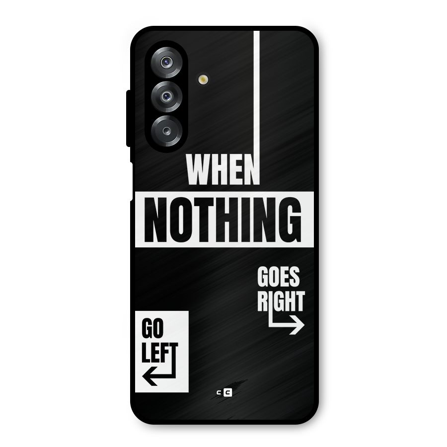 Alternate Plan Metal Back Case for Galaxy A26