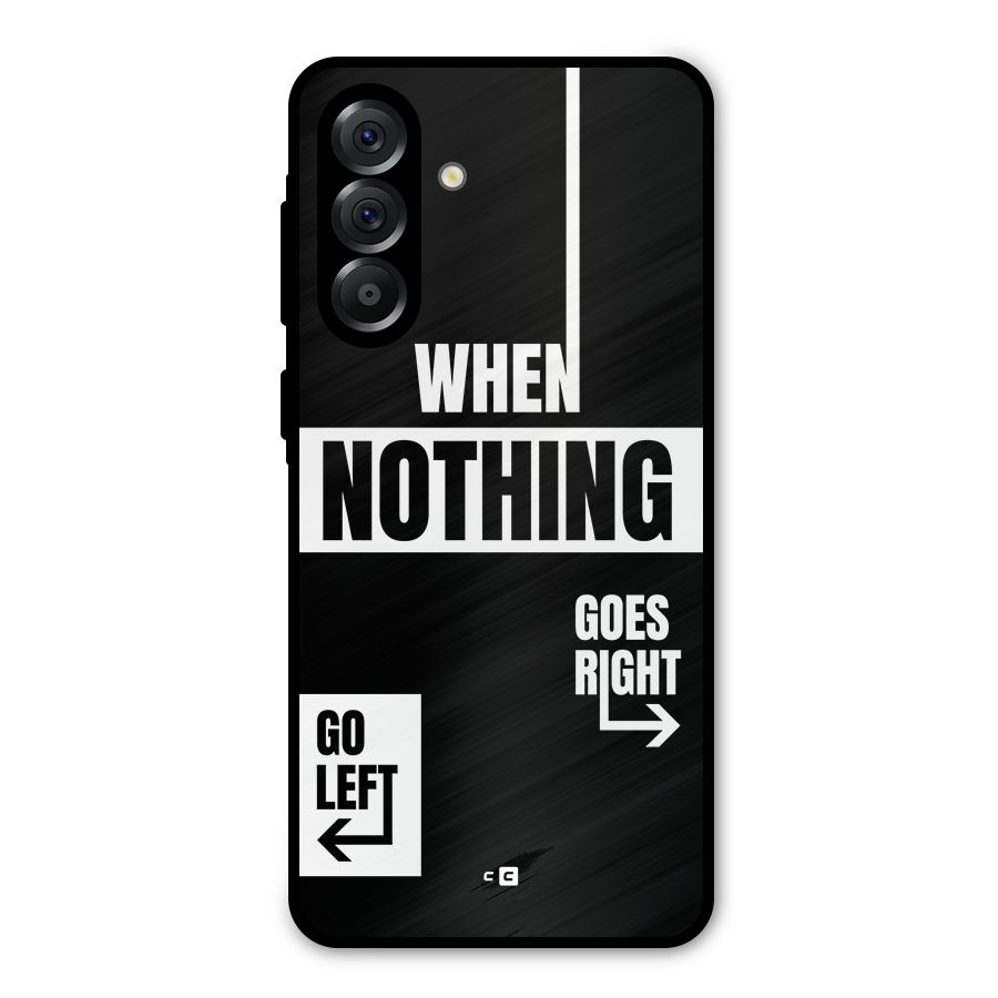 Alternate Plan Metal Back Case for Galaxy A36