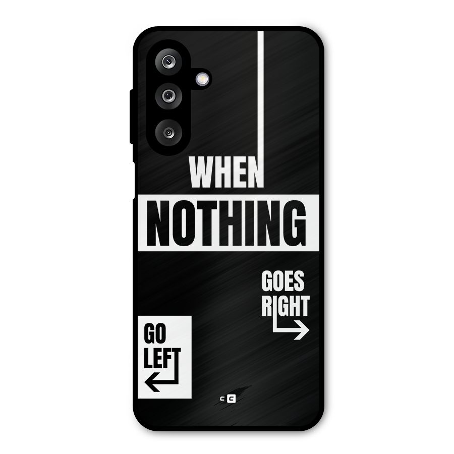 Alternate Plan Metal Back Case for Galaxy M36