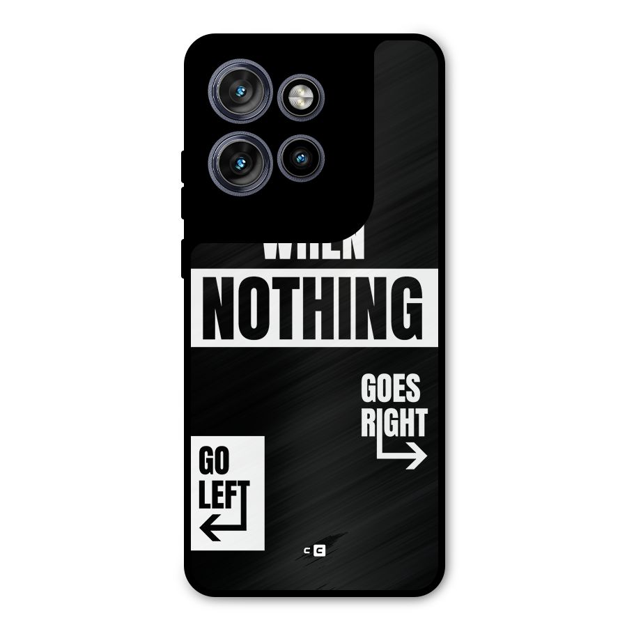 Alternate Plan Metal Back Case for Motorola Edge 50 Neo