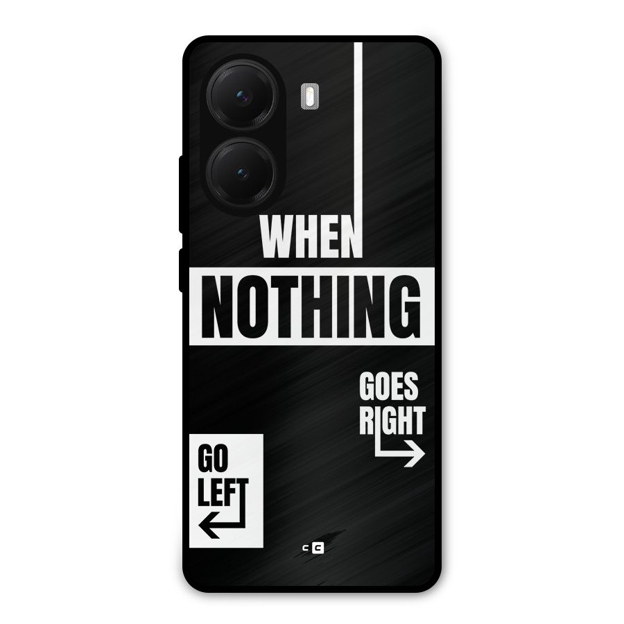 Alternate Plan Metal Back Case for Poco X7 Pro