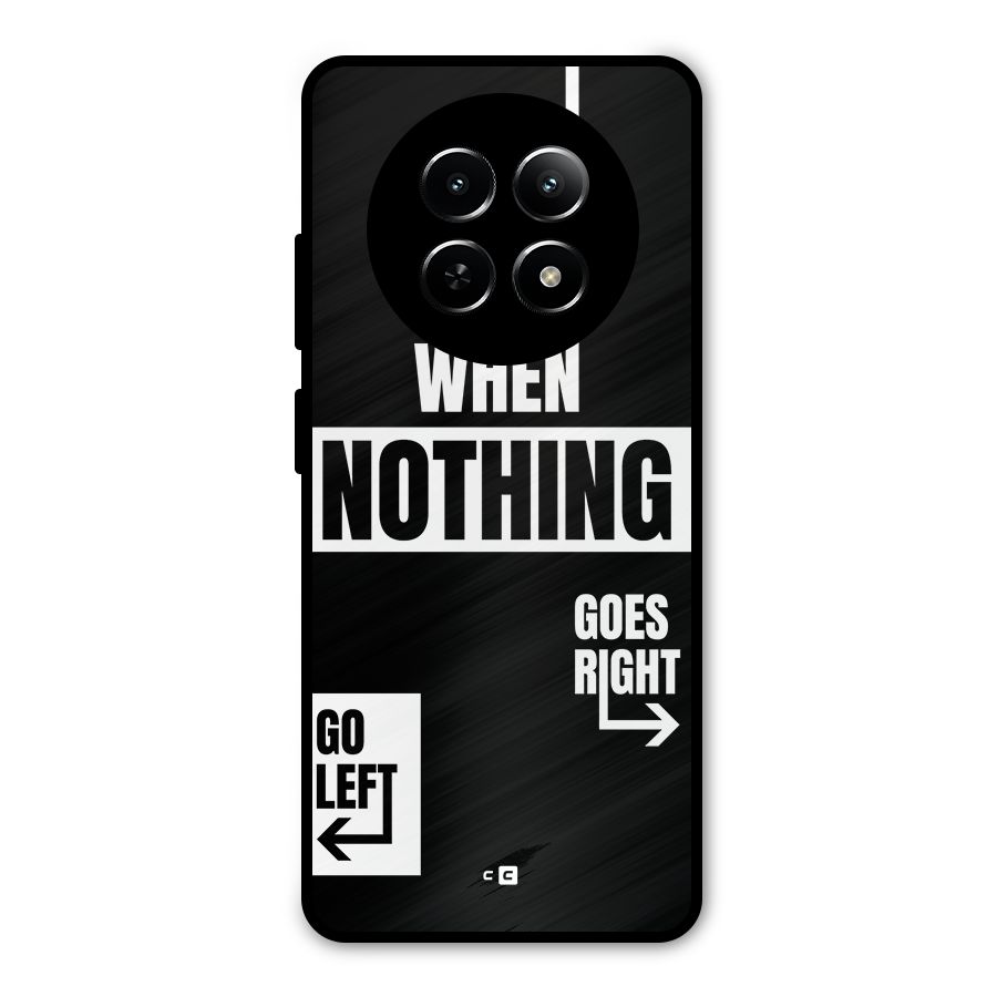 Alternate Plan Metal Back Case for Realme 13