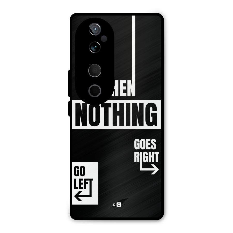Alternate Plan Metal Back Case for Vivo T3 Ultra