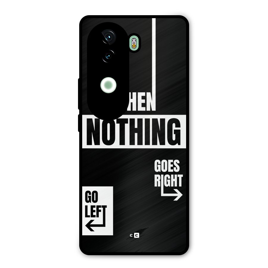 Alternate Plan Metal Back Case for iQOO Z9s