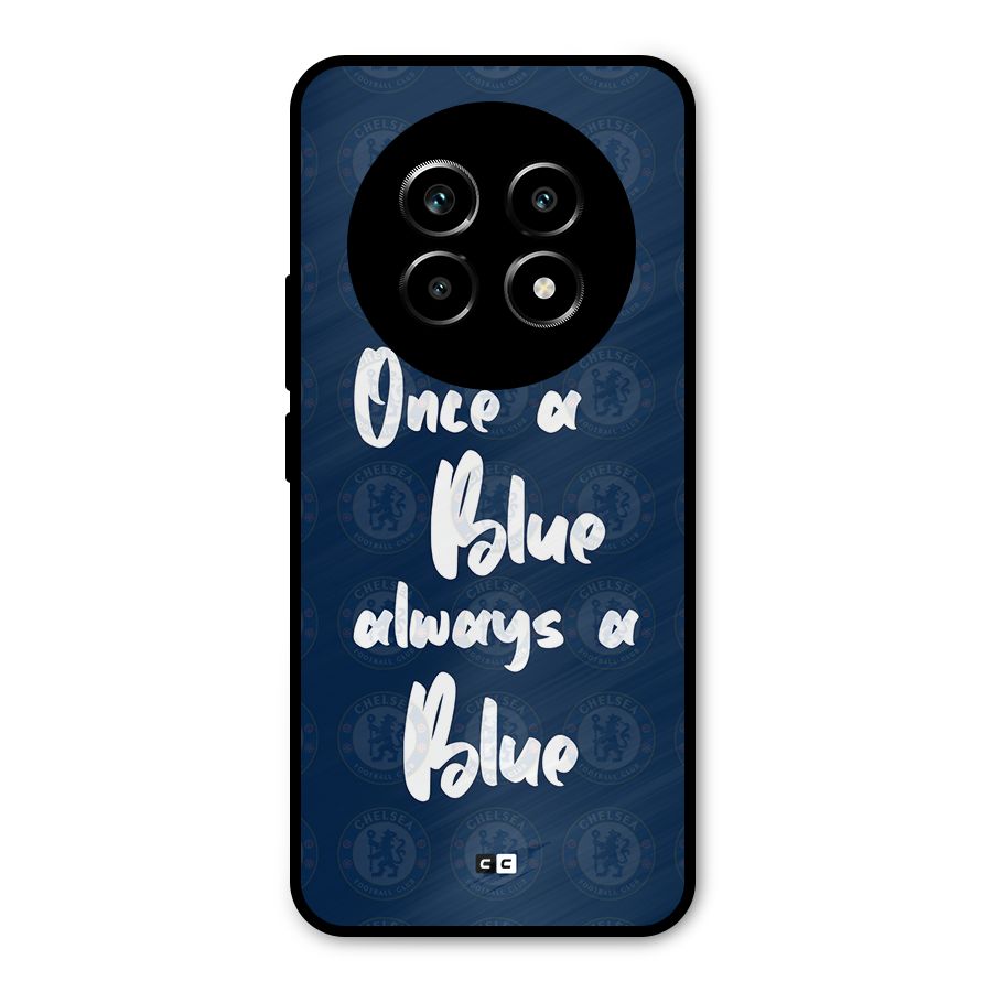Always A Blue Metal Back Case for Realme 14 Pro Lite