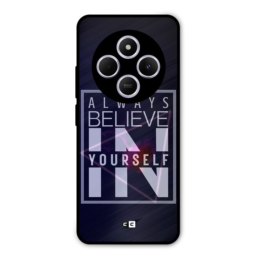 Always Believe in Yourself Metal Back Case for Poco M7