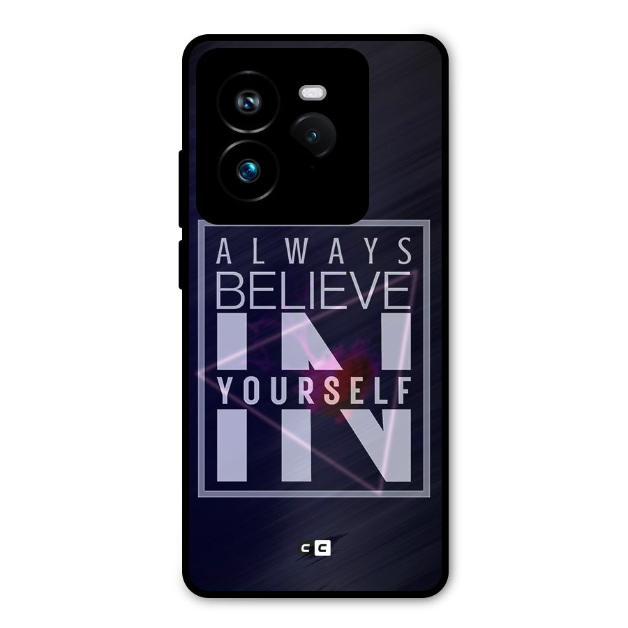 Always Believe in Yourself Metal Back Case for Realme GT 7 Pro
