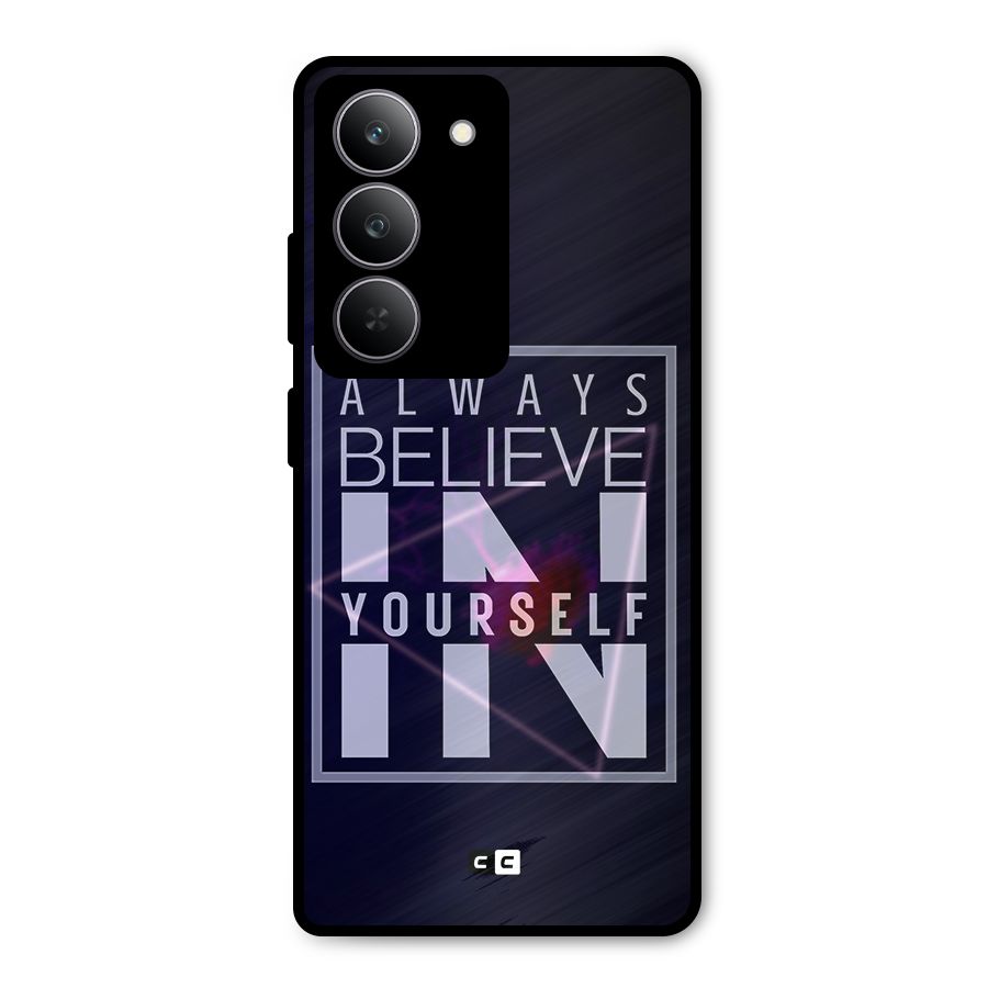 Always Believe in Yourself Metal Back Case for Realme P3x