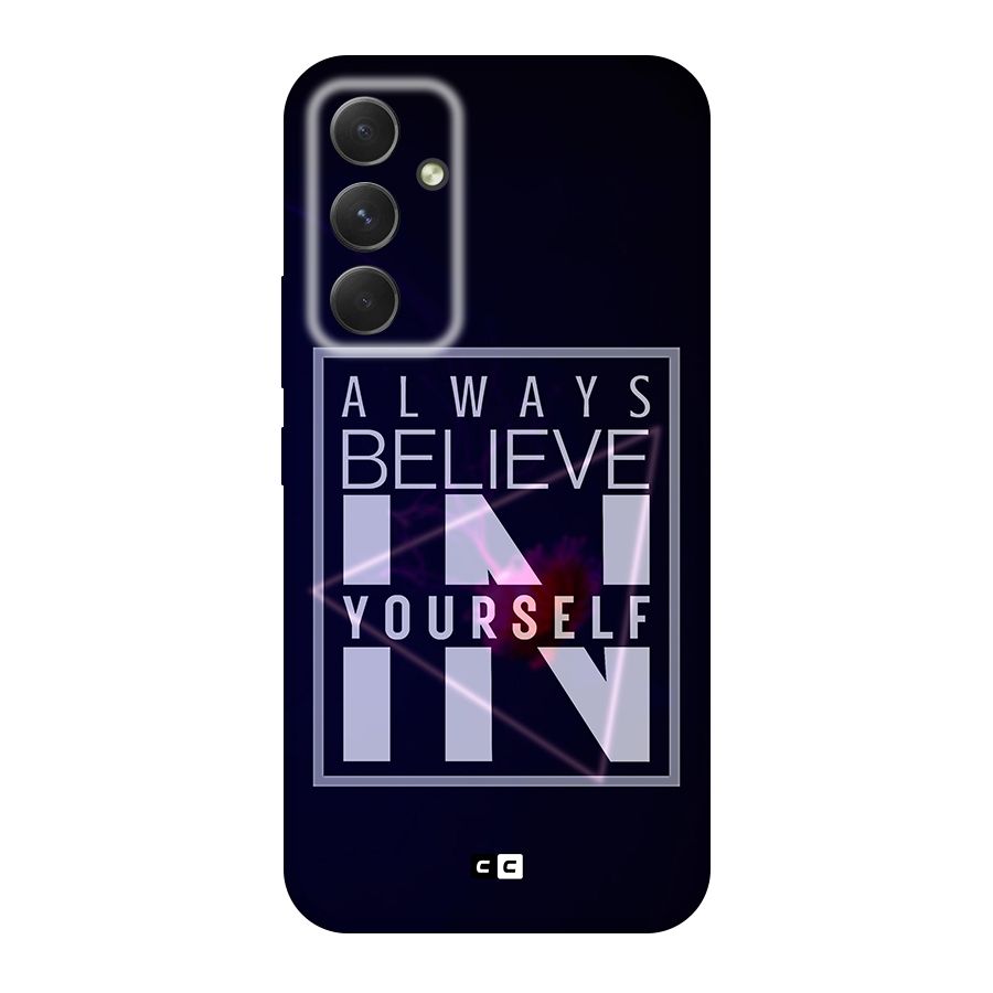 Always Believe in Yourself Original Polycarbonate Back Case for Galaxy A54