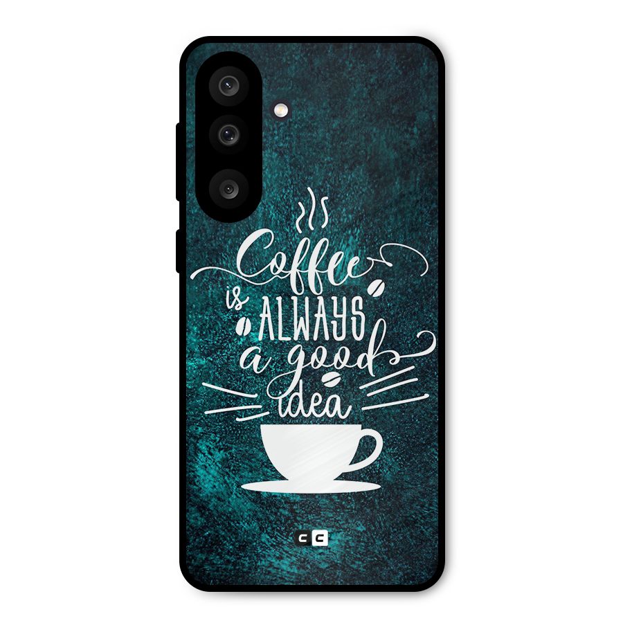 Always Coffee Metal Back Case for Galaxy M56