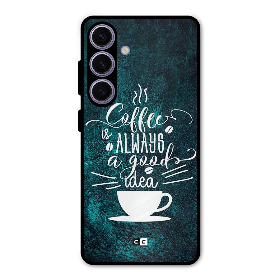 Always Coffee Metal Back Case for Galaxy S24