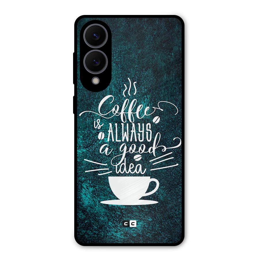Always Coffee Metal Back Case for Galaxy S25 Edge
