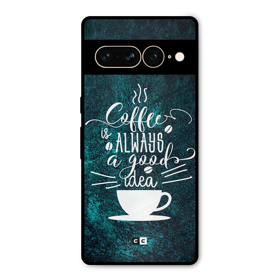 Always Coffee Metal Back Case for Google Pixel 7 Pro