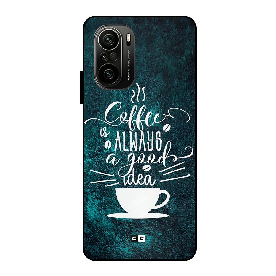 Always Coffee Metal Back Case for Mi 11X Pro