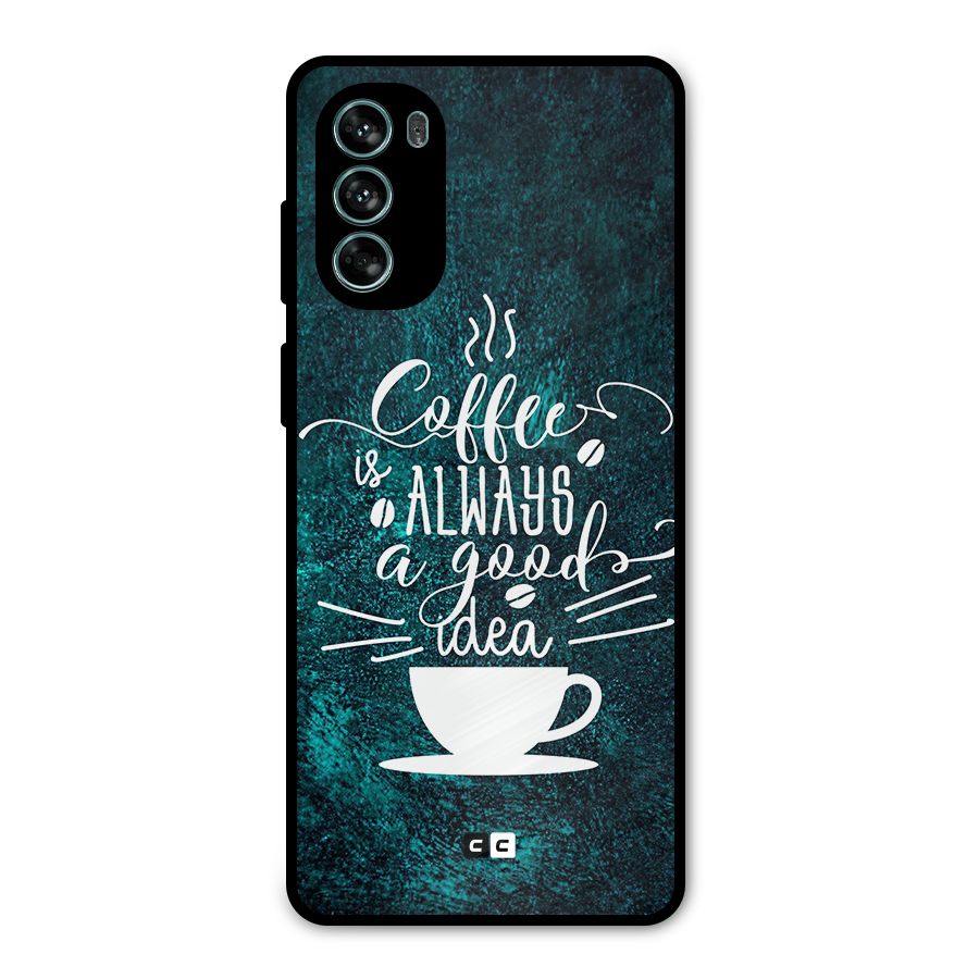 Always Coffee Metal Back Case for Moto G62