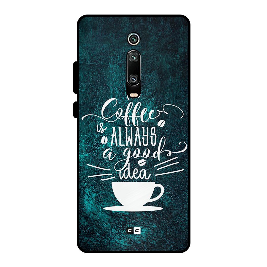 Always Coffee Metal Back Case for Redmi K20 Pro