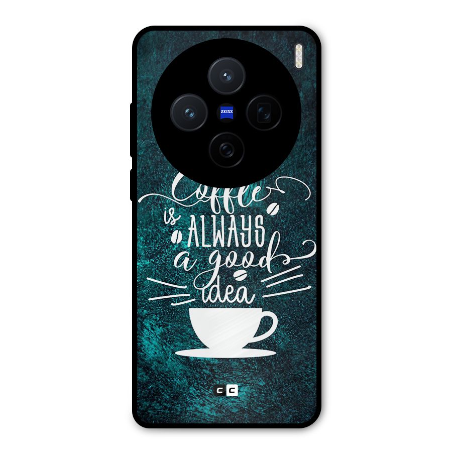 Always Coffee Metal Back Case for Vivo X200