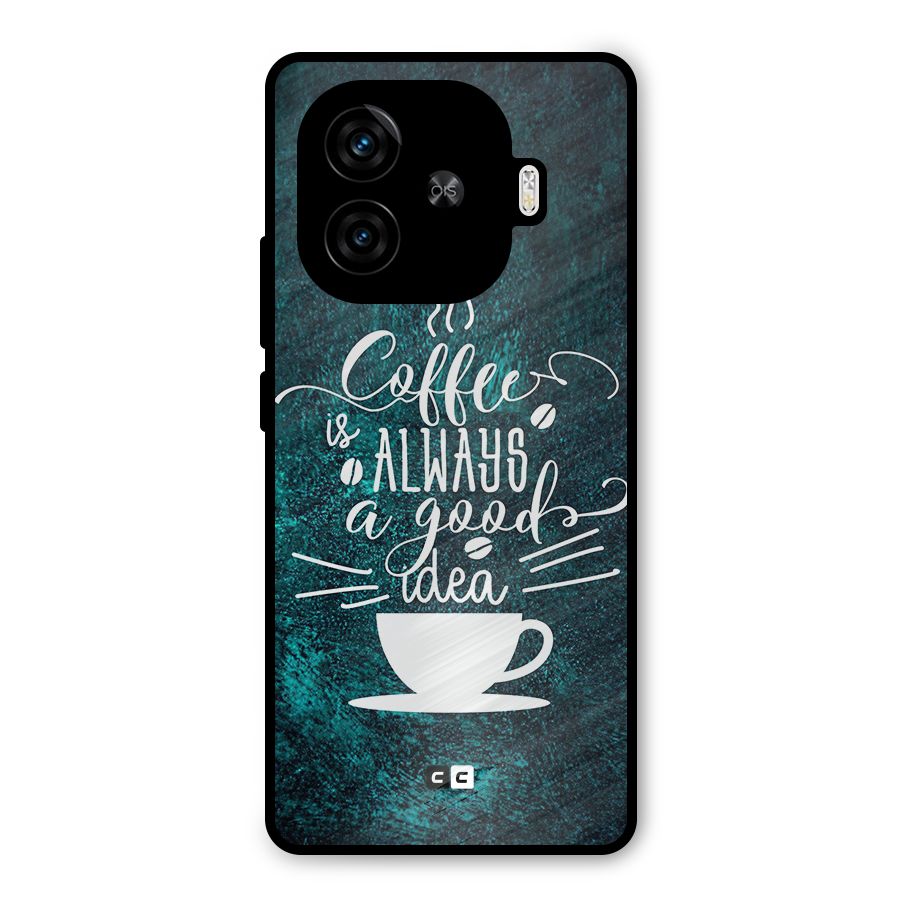Always Coffee Metal Back Case for iQOO Neo 10R