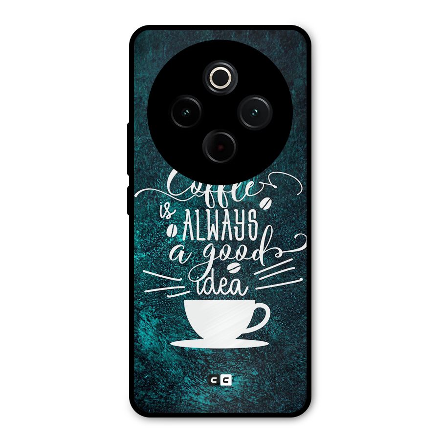Always Coffee Metal Back Case for iQOO Z10