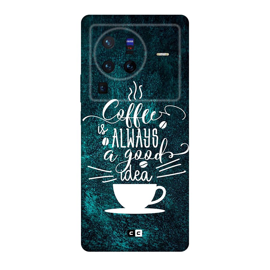 Always Coffee Original Polycarbonate Back Case for Vivo X80