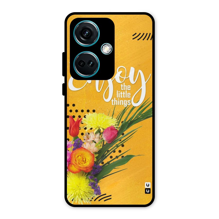 Always Enjoy Little Things Metal Back Case for OnePlus Nord CE 3 5G