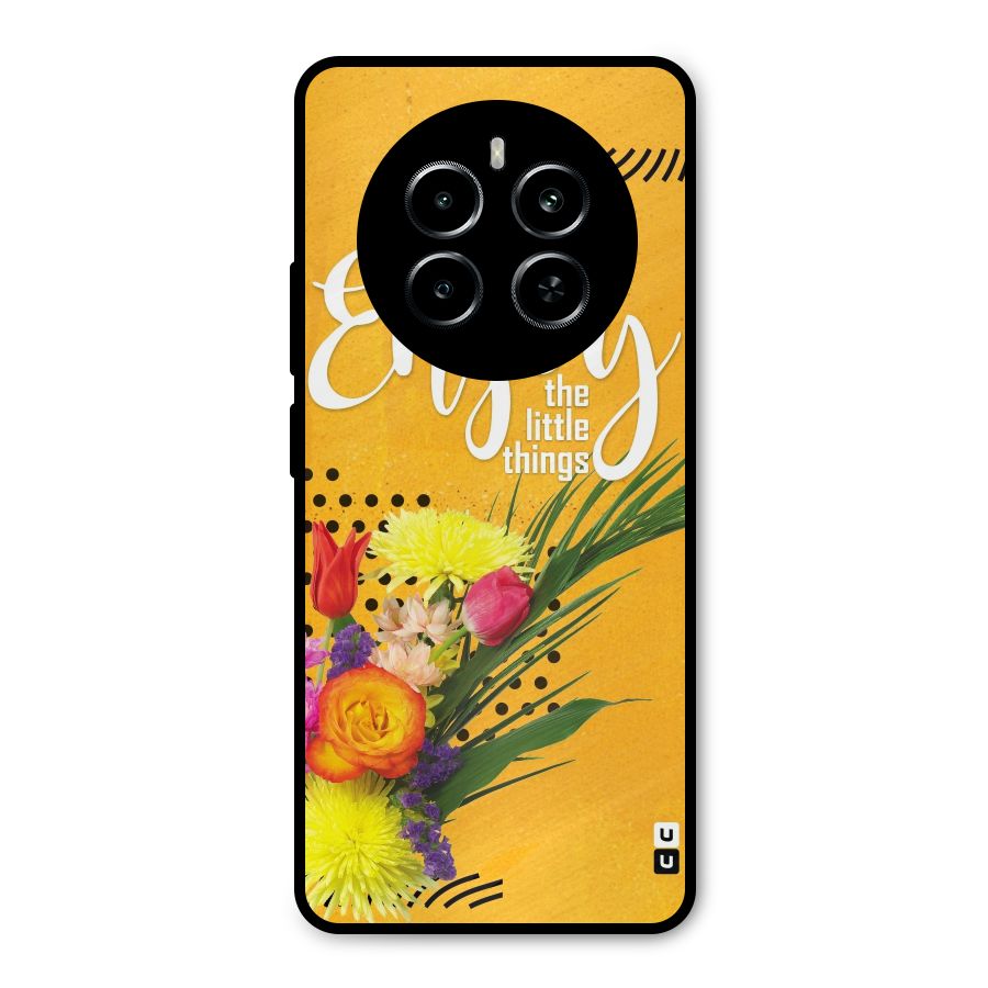Always Enjoy Little Things Metal Back Case for Realme P1