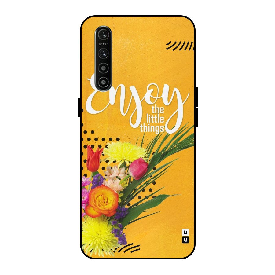 Always Enjoy Little Things Metal Back Case for Realme XT
