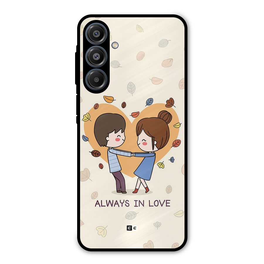 Always In Love Metal Back Case for Galaxy A16 5G