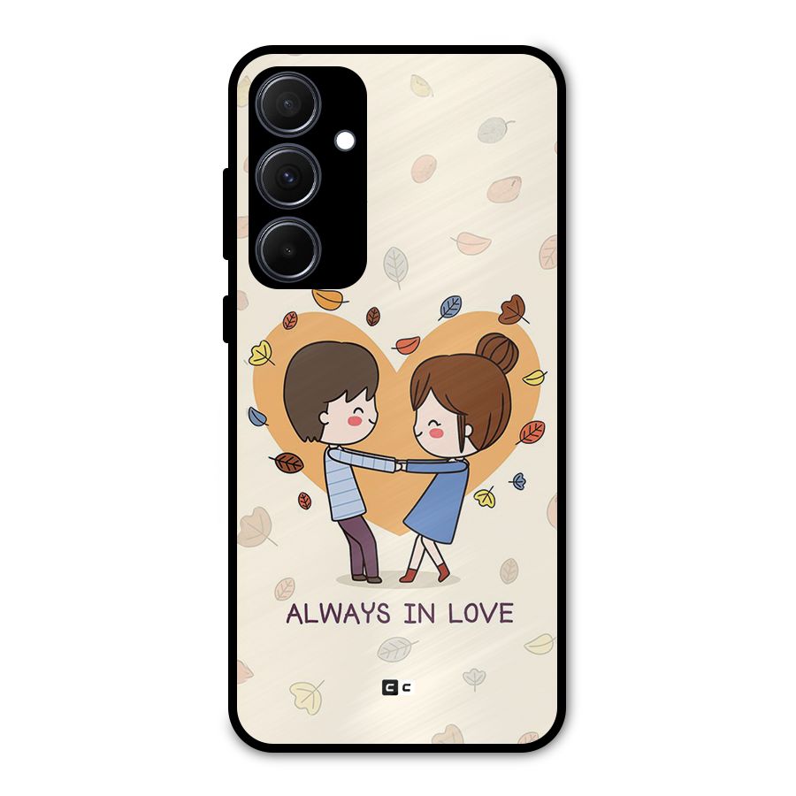Always In Love Metal Back Case for Galaxy A35