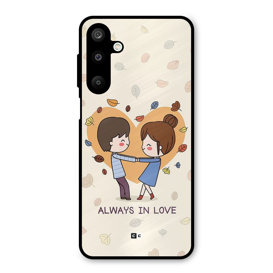 Always In Love Metal Back Case for Galaxy M16