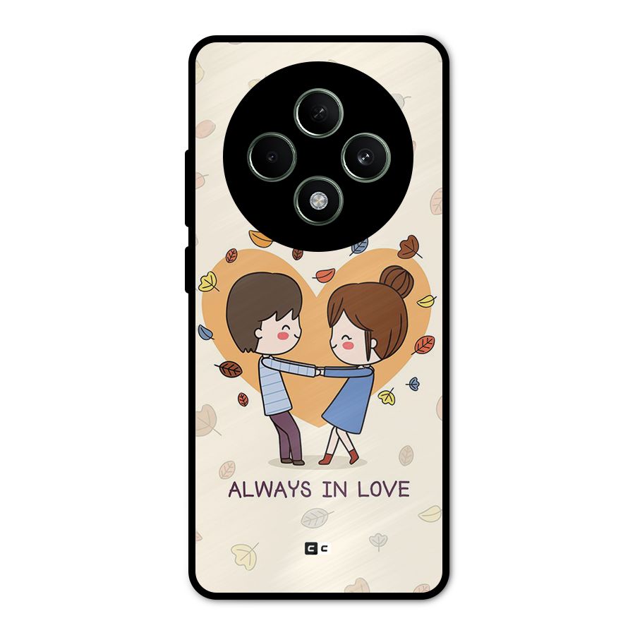 Always In Love Metal Back Case for Oppo F27