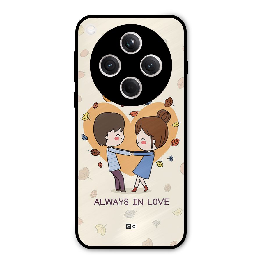 Always In Love Metal Back Case for Oppo Find X8