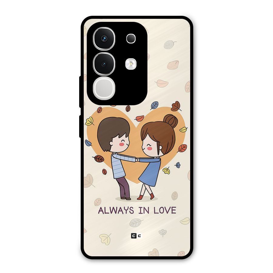 Always In Love Metal Back Case for Vivo T4x