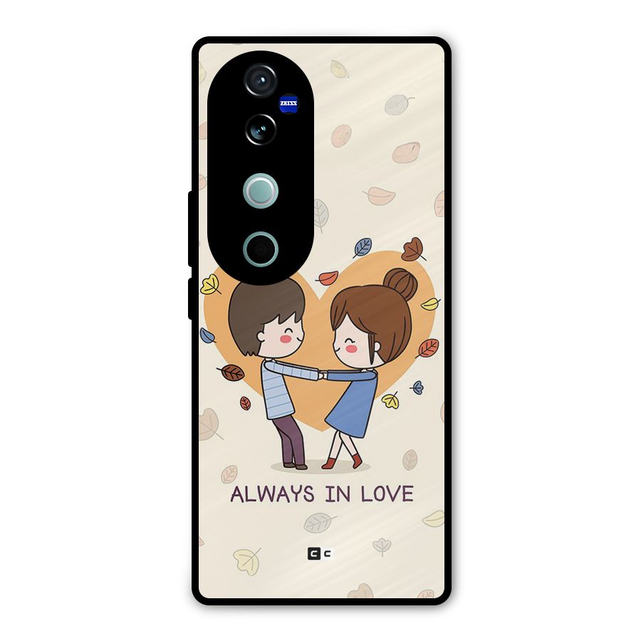 Always In Love Metal Back Case for Vivo V40