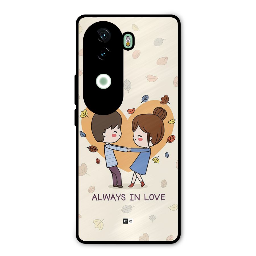 Always In Love Metal Back Case for Vivo V40e