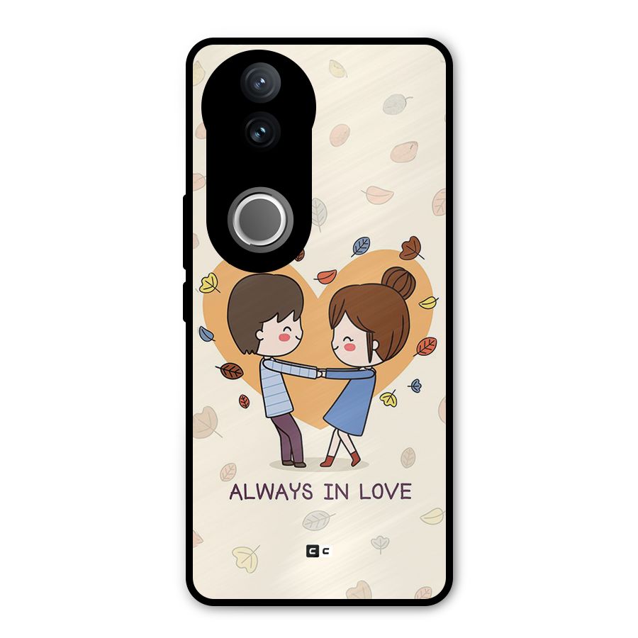 Always In Love Metal Back Case for Vivo V50e